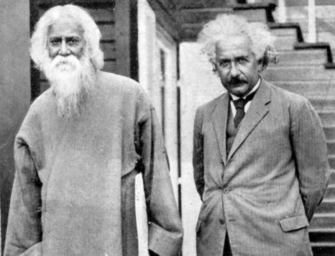 Albert Einstein, Rabindranath Tagore
