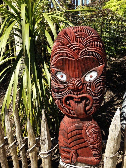 Maori, Noua Zeelanda, statueta, art