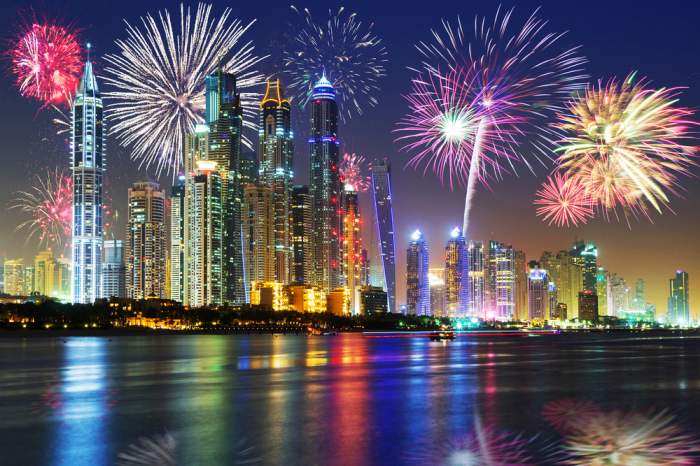 artificii in Dubai