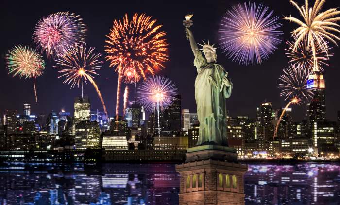 artificii in New York