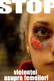 afis violenta domestica, protest afis violenta domestica; protest