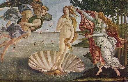 Nasterea lui Venus de Sandro Botticelli