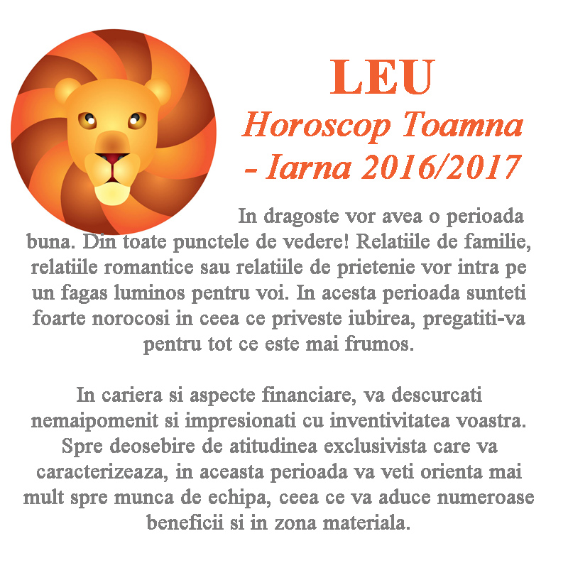 horoscop 2017 leu