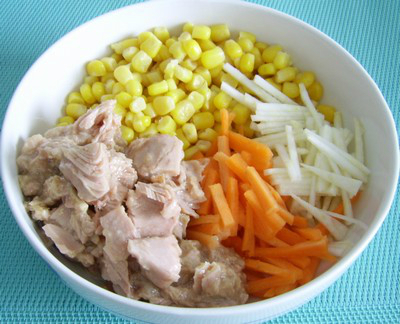 salata de ton cu legume